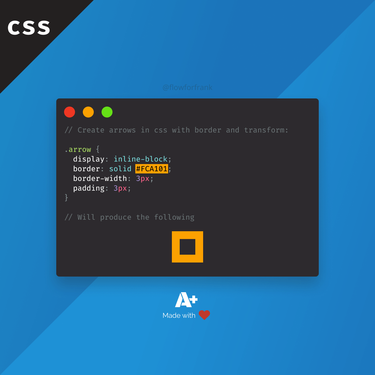 How to Easily Create Arrows in CSS Webtips