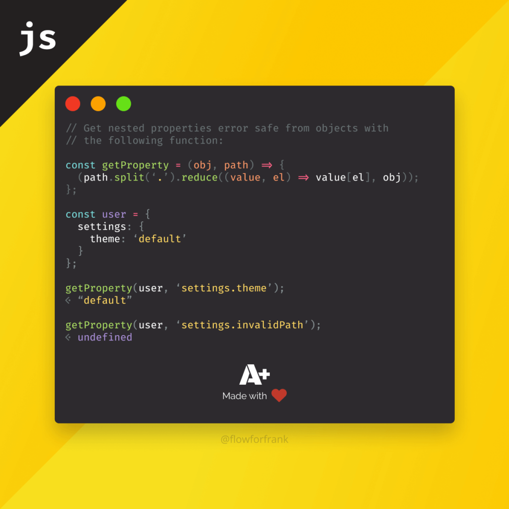 How to Safely Access Deeply Nested Properties in JavaScript