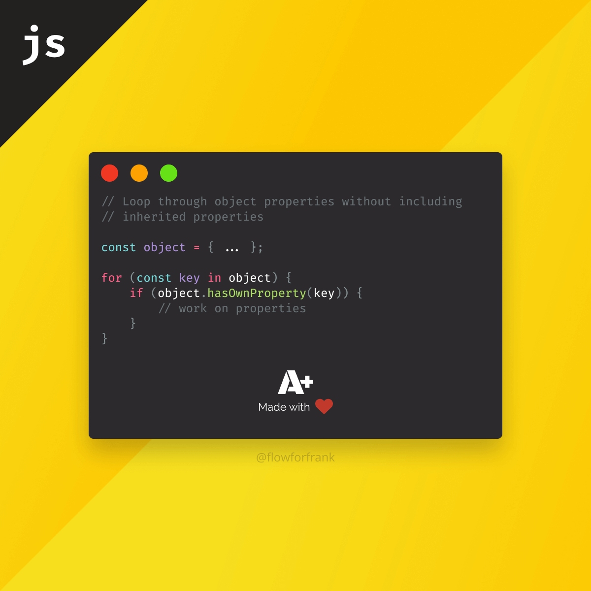 How to Loop Through Properties of an Object in JavaScript