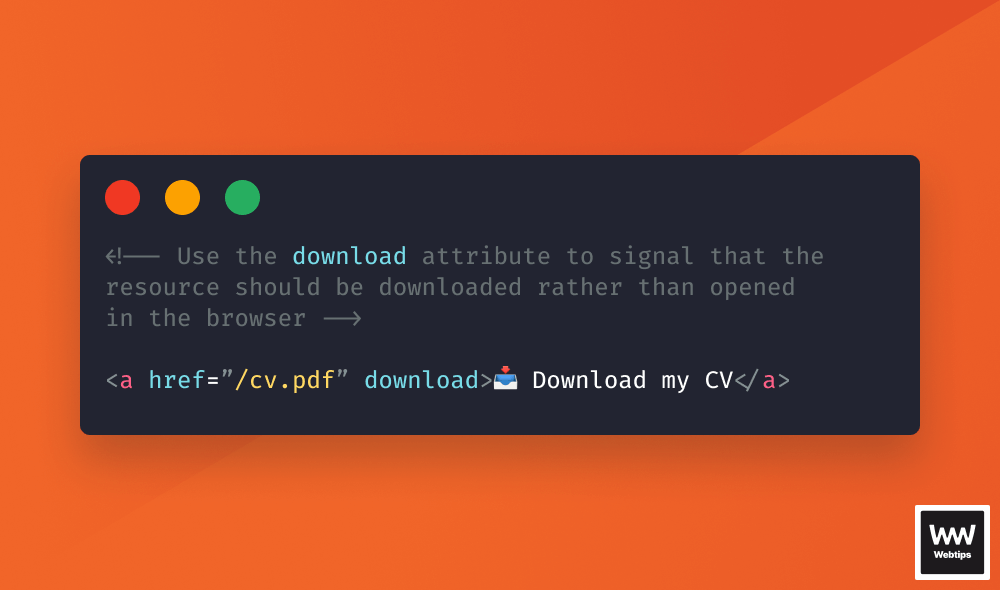 How to Make a Download Button in HTML