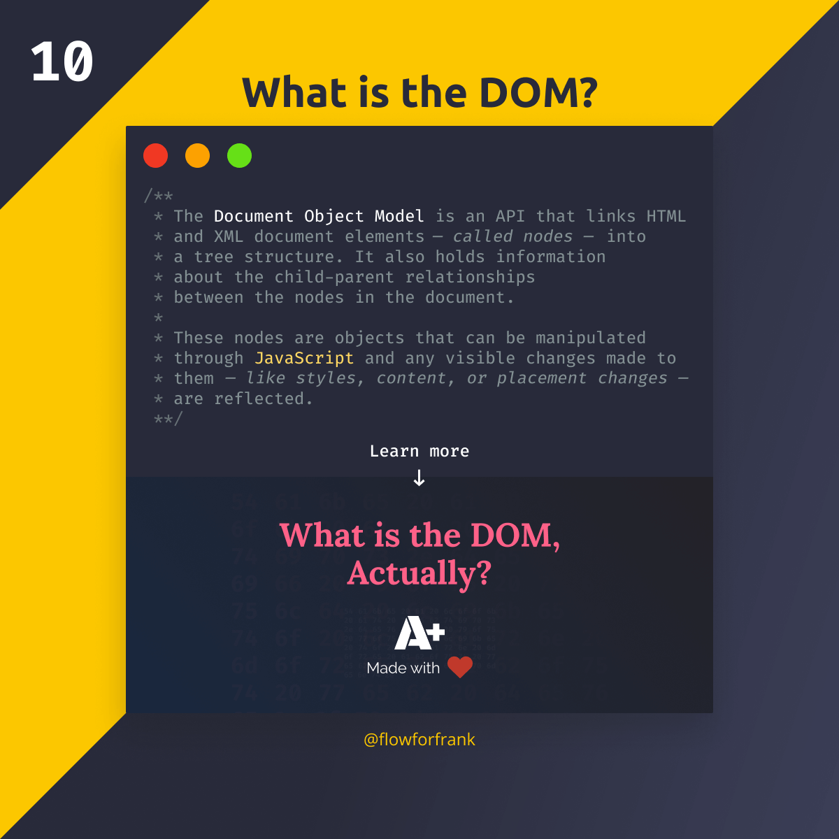 What is the DOM?