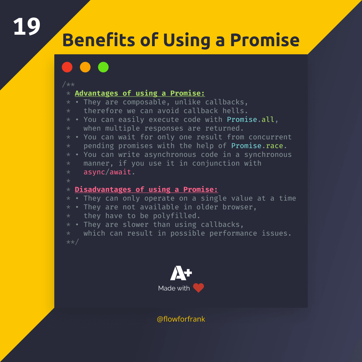 What Are the Benefits of Using Promises?