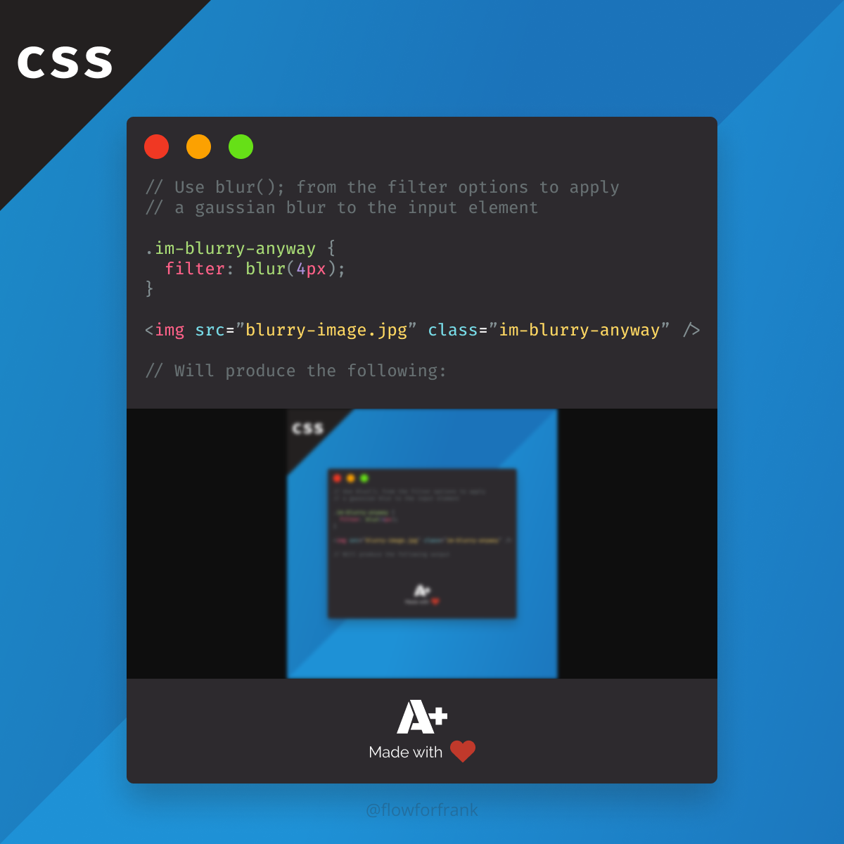How to Blur Images in CSS