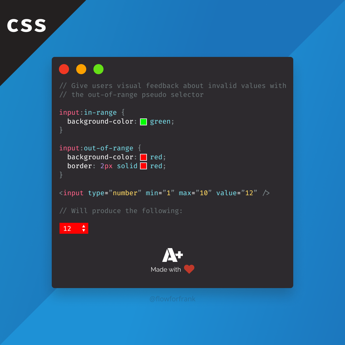 How To Style Invalid Inputs In CSS Webtips