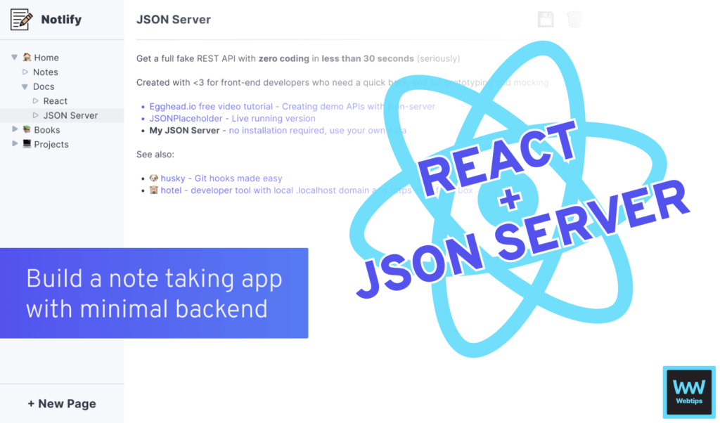 How to Get Started With React + JSON Server