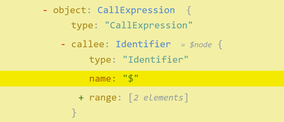 How we can get to the name of the callee for a call expression in AST