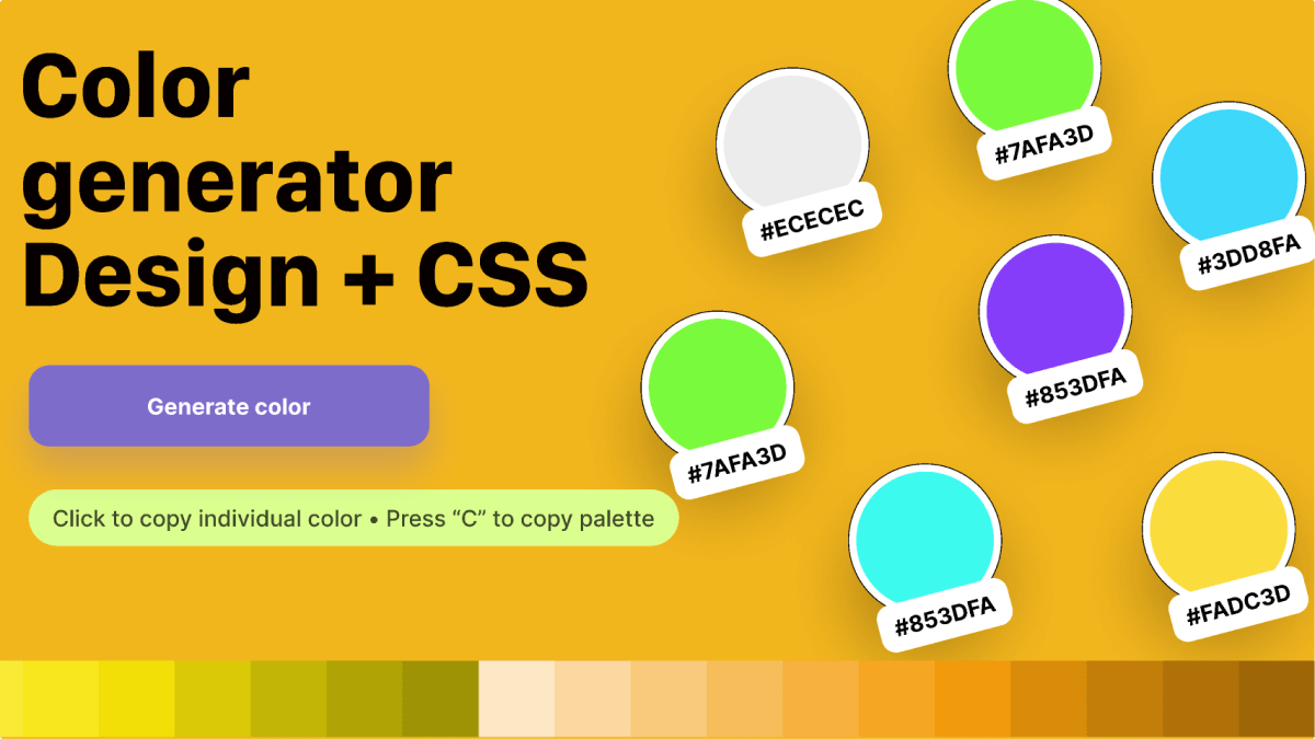 Color generator design