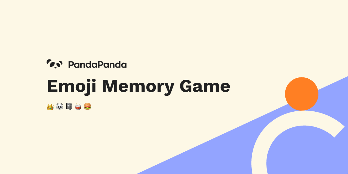 Memory game design