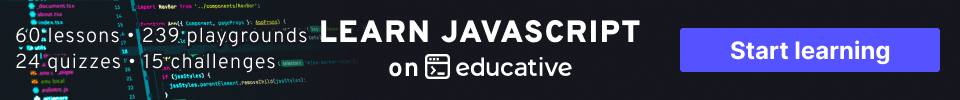 Learn JavaScript with Educative