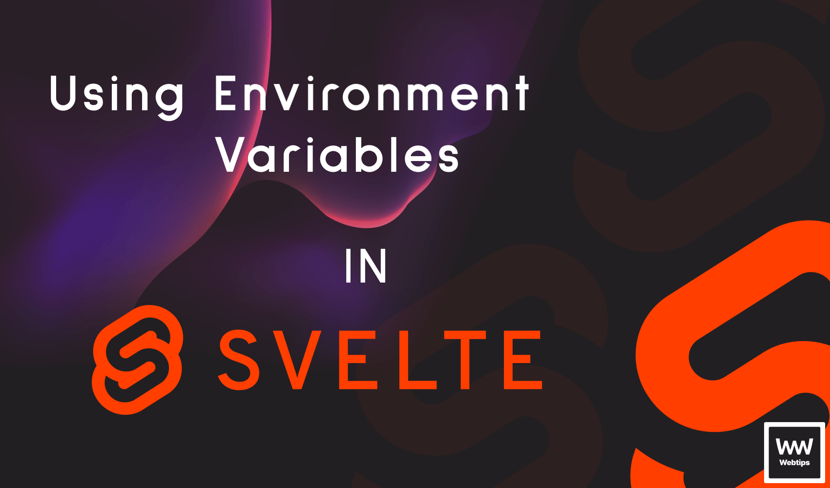 The Quick Way to Add Env Variables to Svelte using Vite