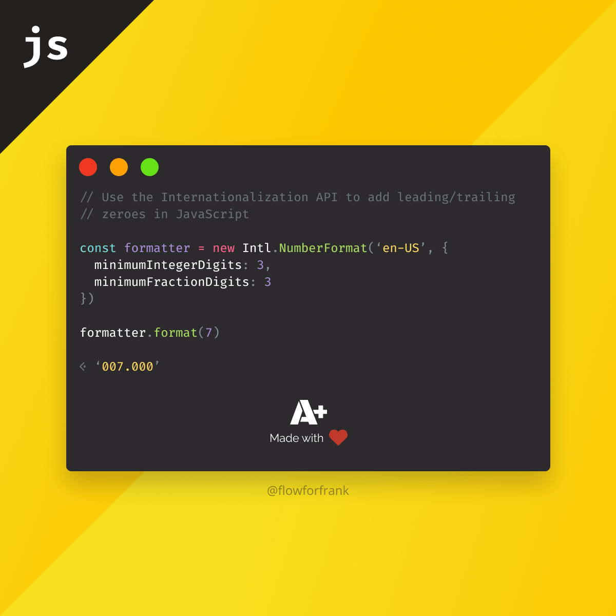 How to Add/Remove Leading/Trailing Zeroes in JavaScript