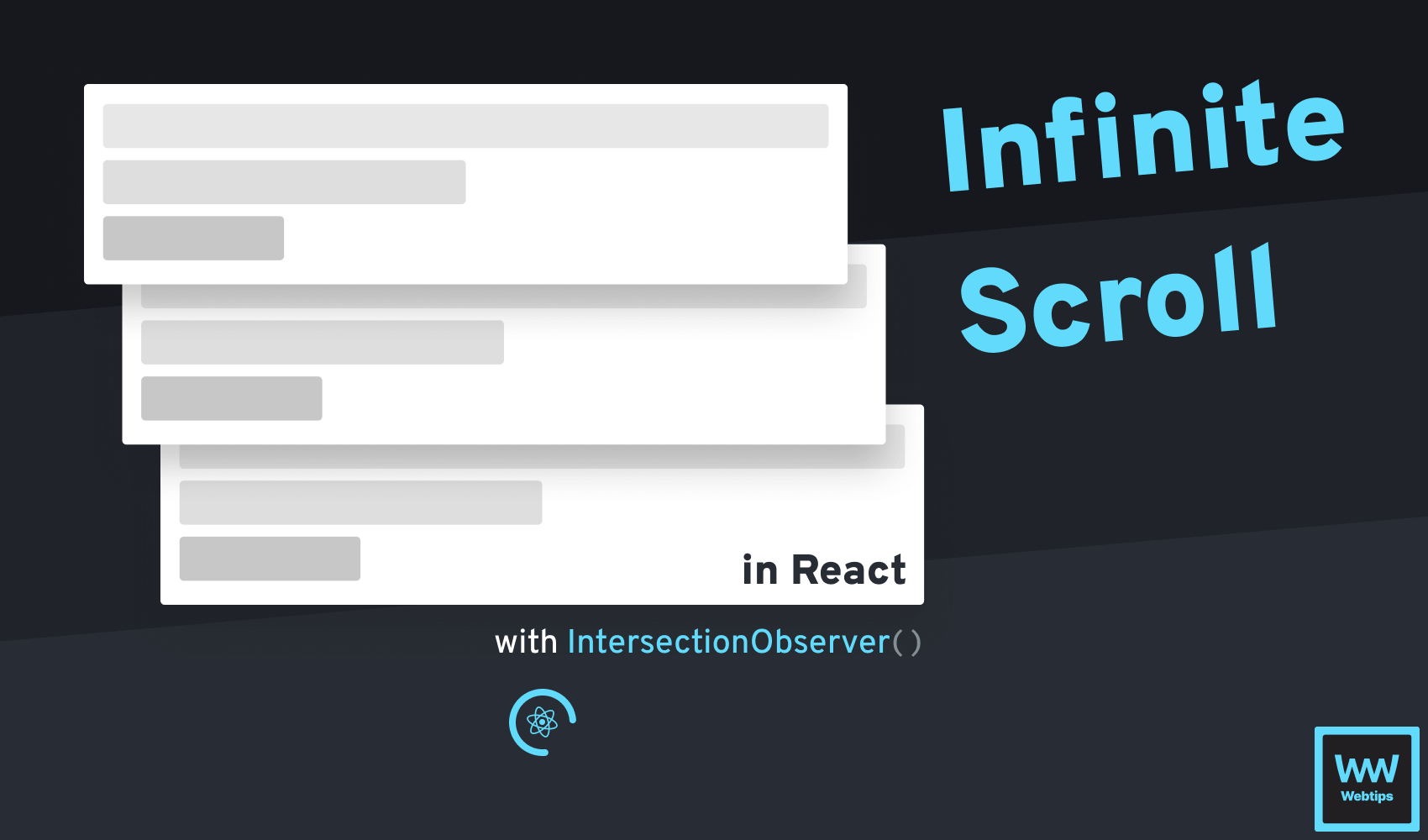 Infinite Scroll in React