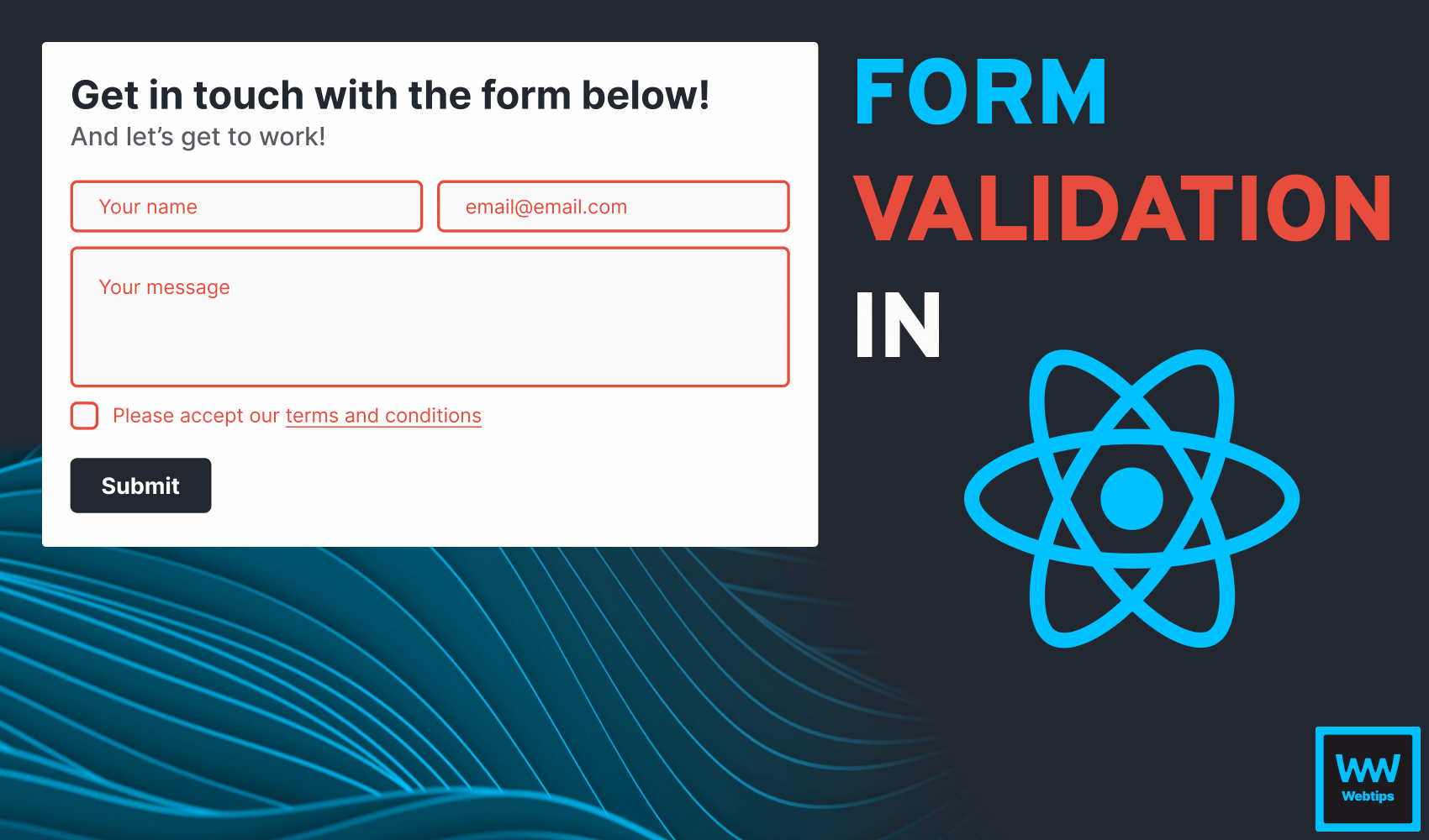 Form validation in React