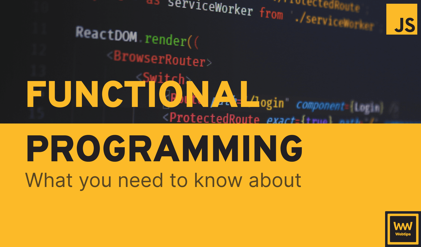 Why Do You Need to Know About Functional Programming?