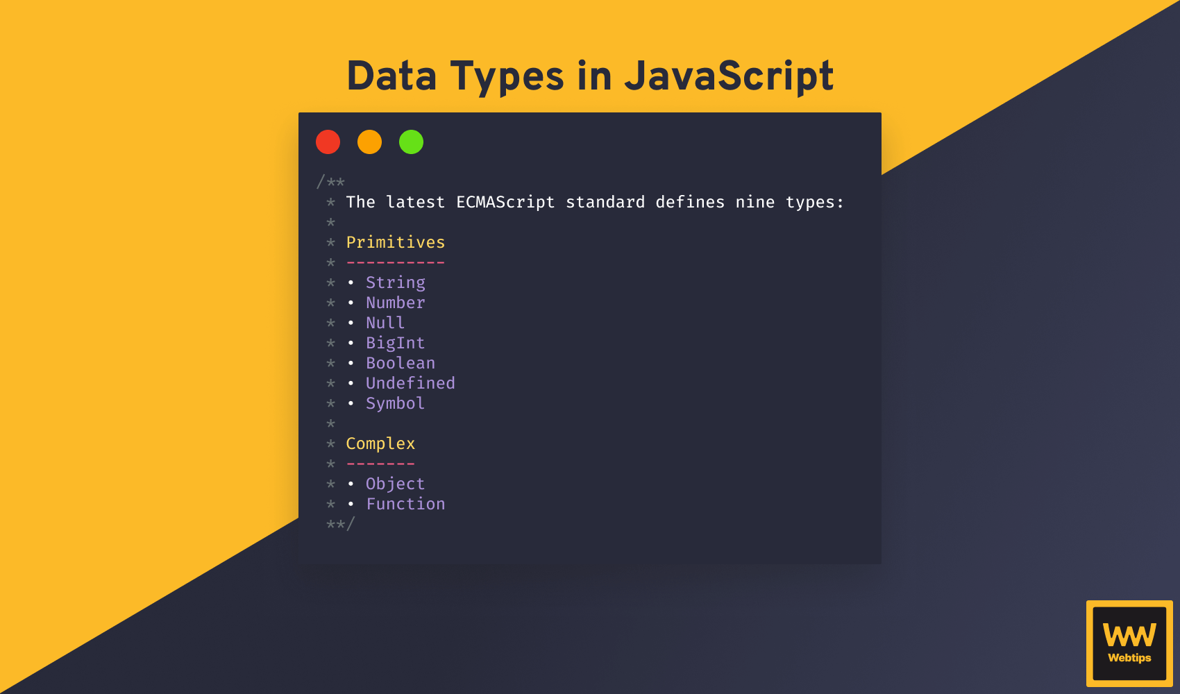 Javascript Data Types 