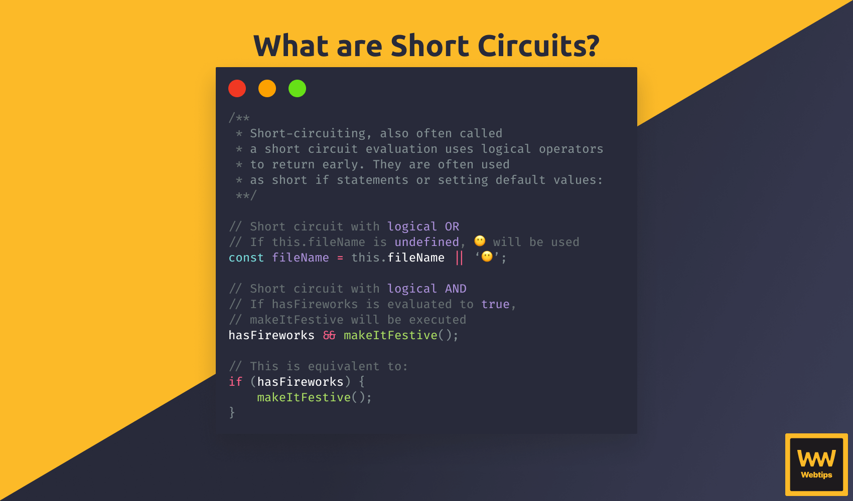 What is Short Circuit Evaluation?
