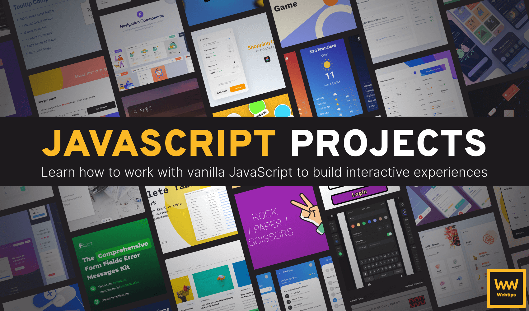 JavaScript Projects Roadmap