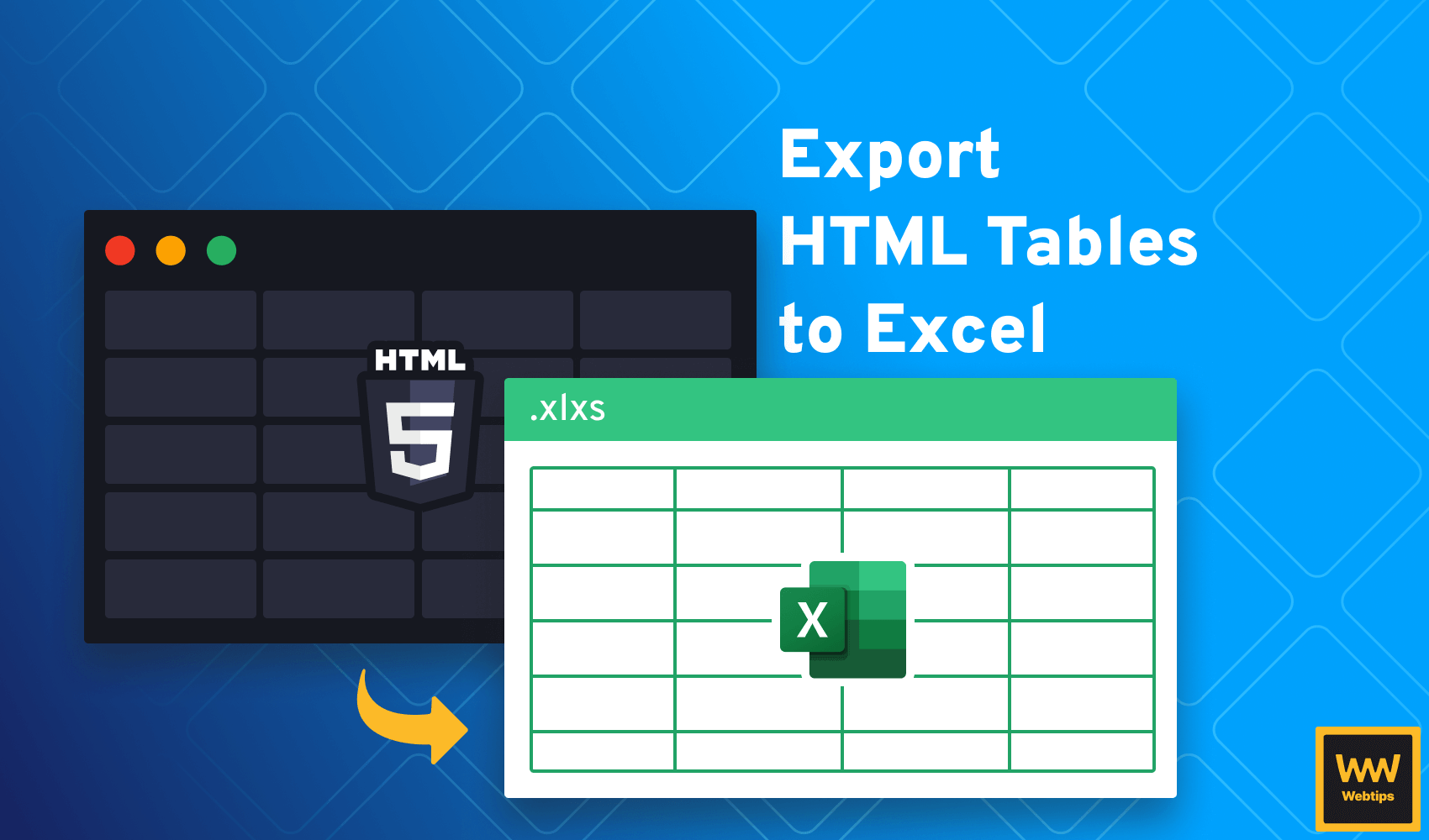 2 Easy Ways to Export HTML Tables to Excel