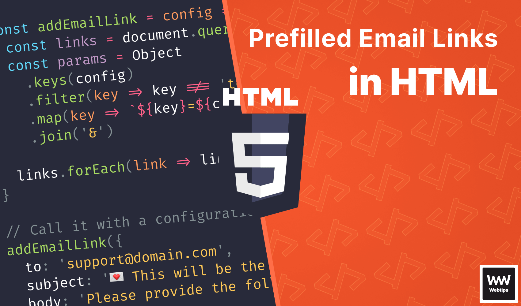 How to Create Prefilled Email Links in HTML