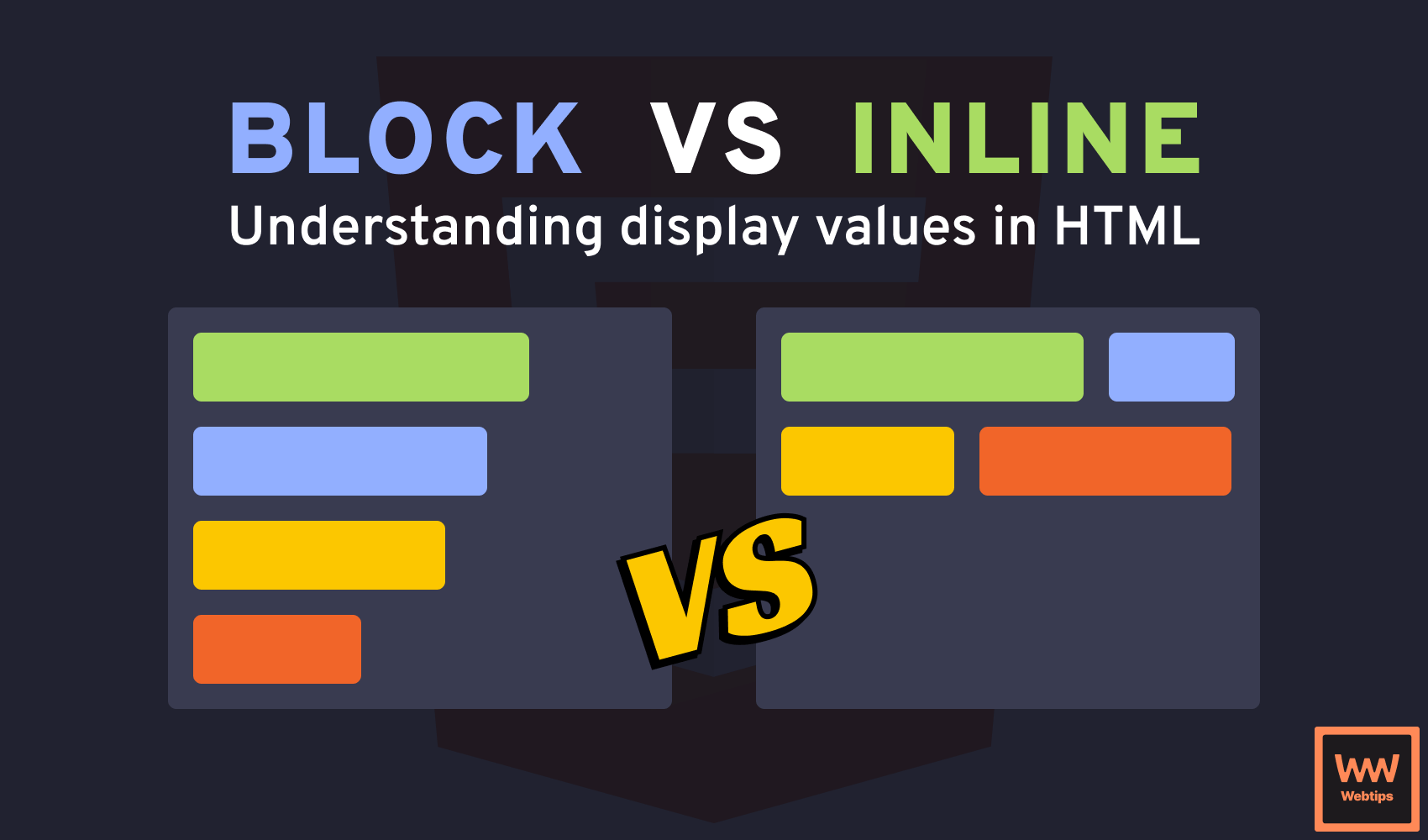 What is the Difference Between Block vs Inline Elements
