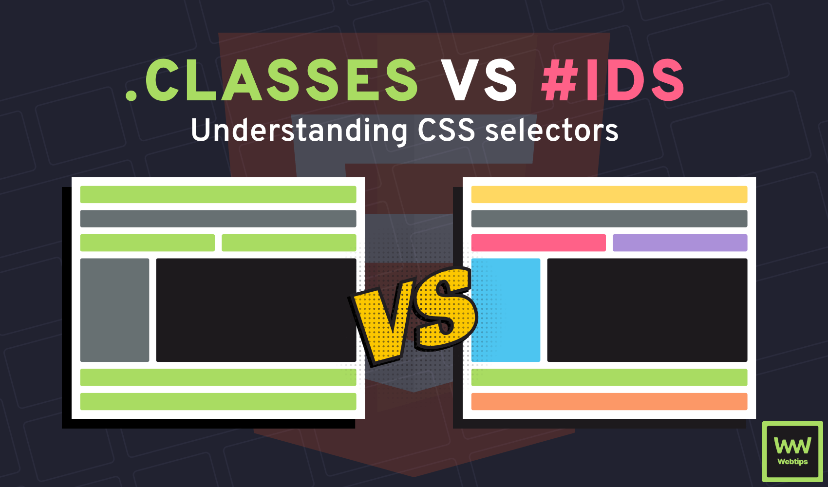 What is the Difference Between Classes vs IDs in HTML