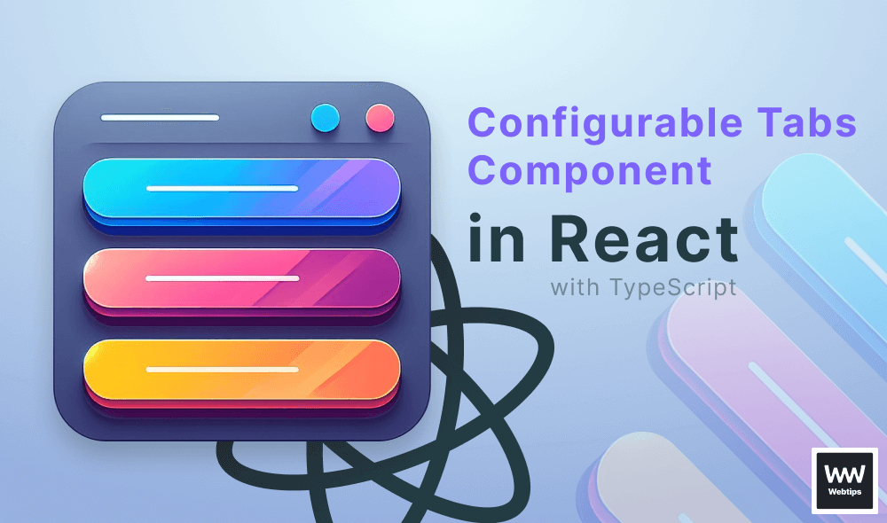 Tabs component design